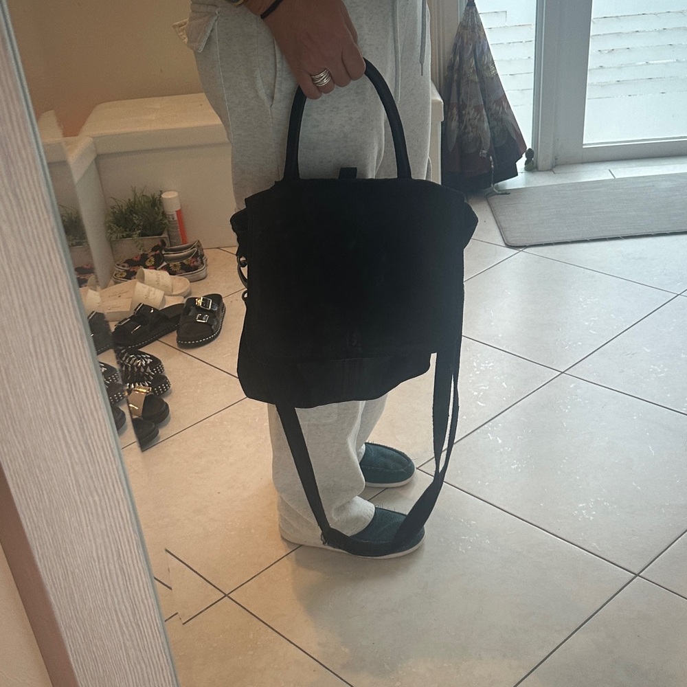 Free People Black Tote Bag